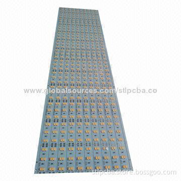 LED strips PCB, FR-4 material, with light, 2-year guarantee, suitable for jewelry lighting